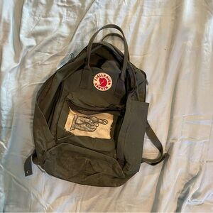 Fjallraven Kanken Green Backpack